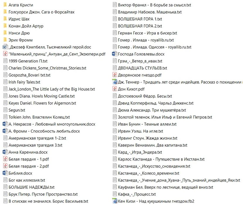 Электронные художественн­ые книги