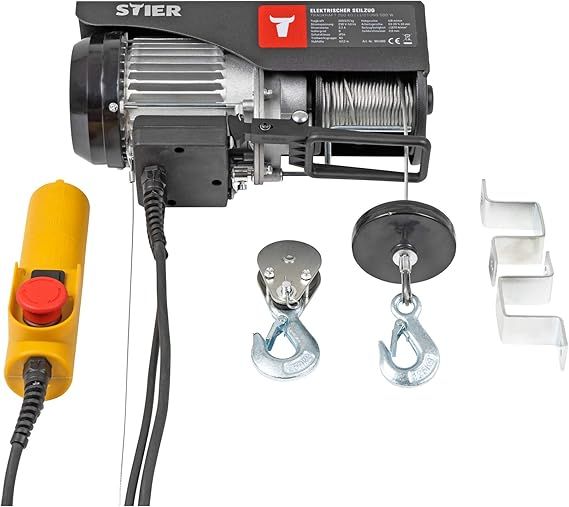 Електрически кабелен подемник stier