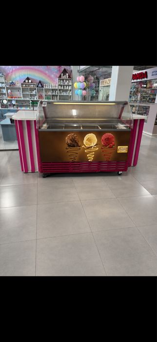 Продам витринный морозильник для мороженого