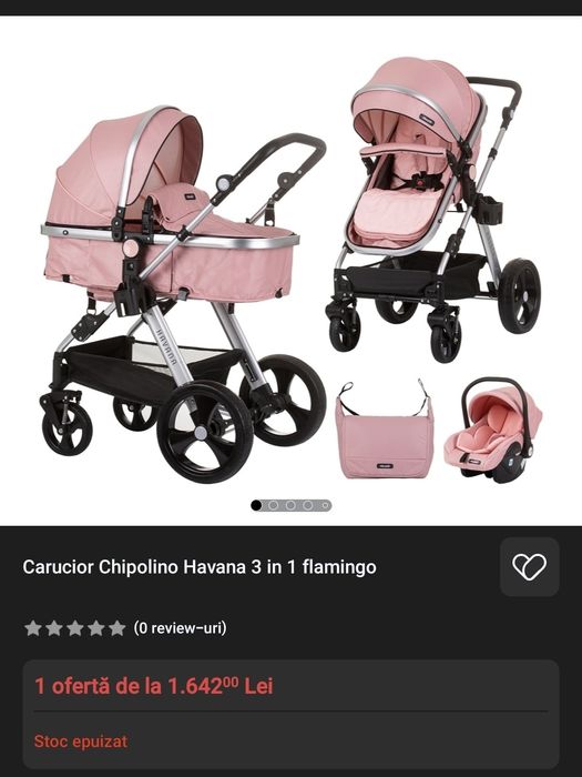 Carucior Chipolino Havana 3 in 1