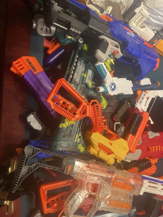 нерфы игрушечные бластеры