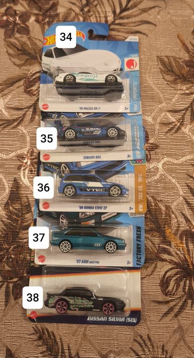 Hot Wheels колекция