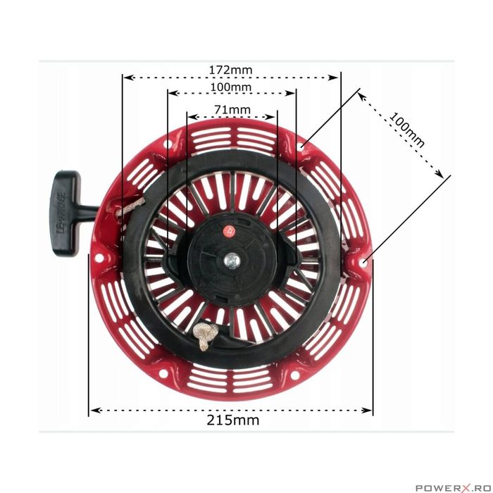 Capac pornire, demaror complet Motocultor Generator Motopompa, Honda