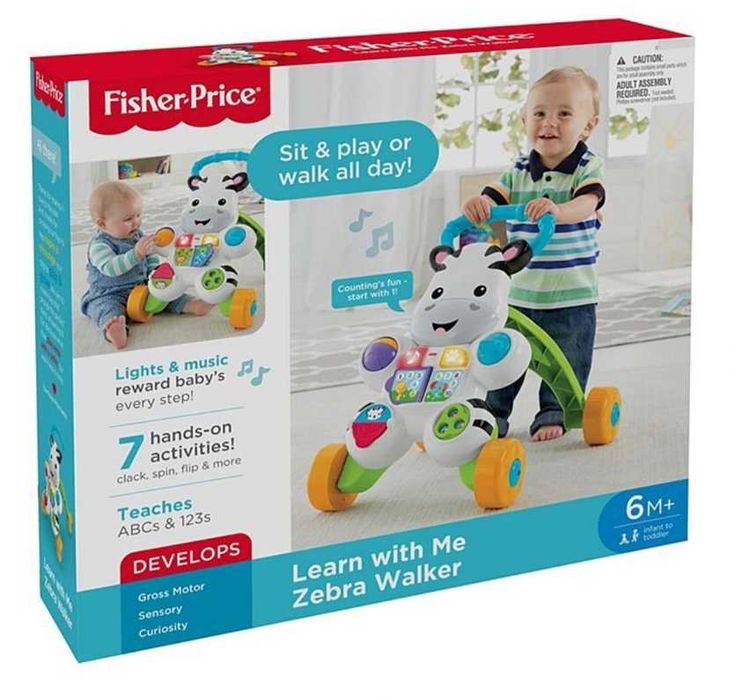 Бебешка проходилка Fisher Price - Зебра