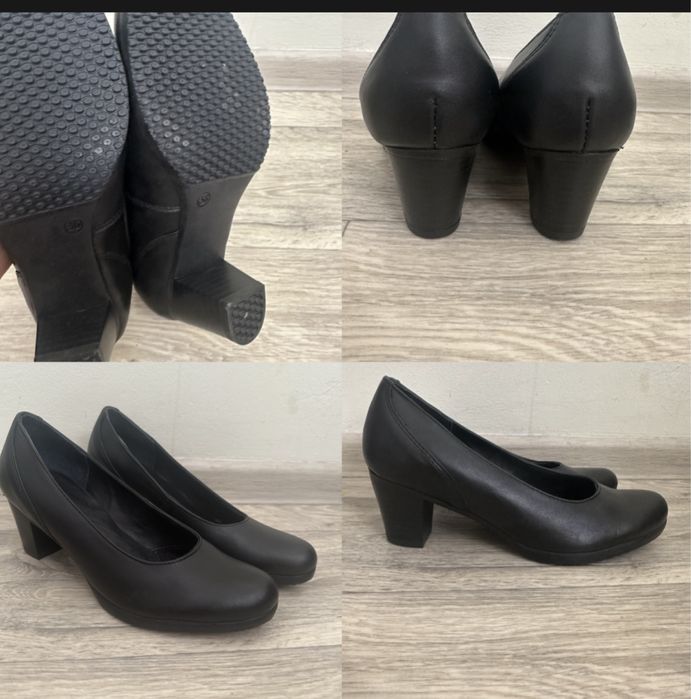 Туфли женские кожаные