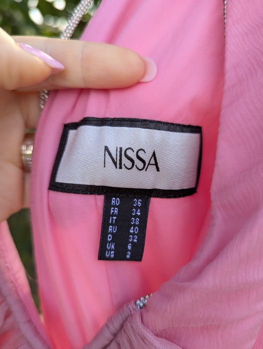 Rochie seara mătase naturala Nissa marimea S