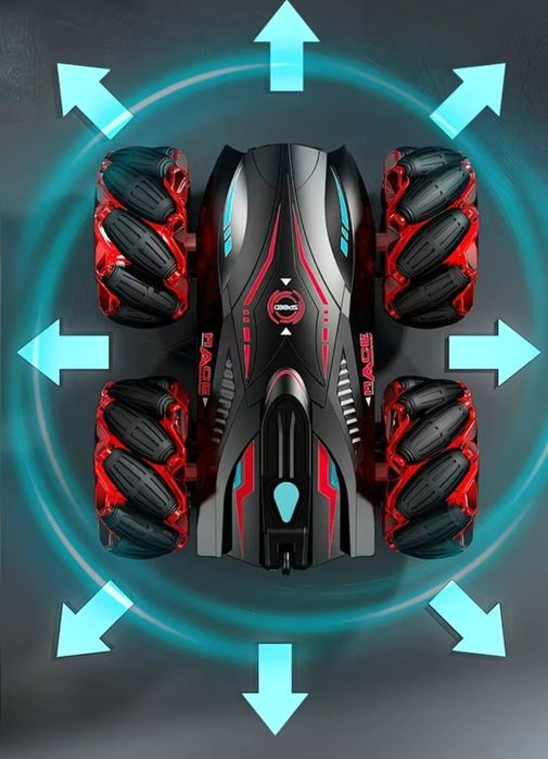 Радиоуправляемая трюковая машинка-перевертыш