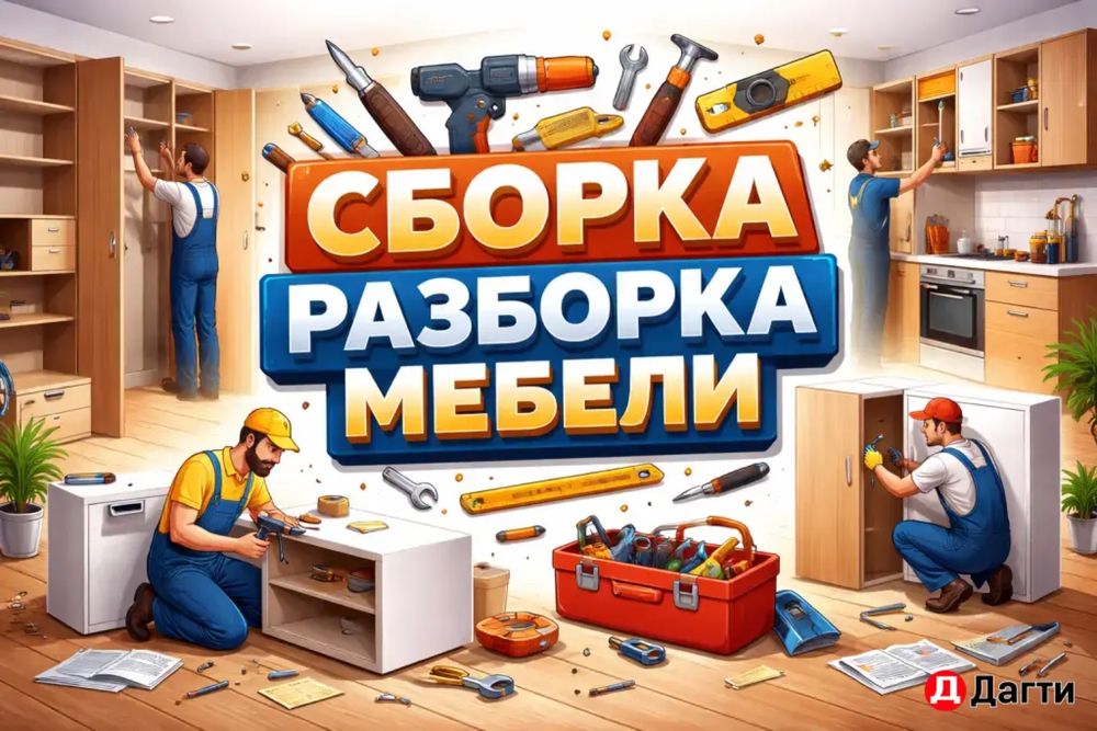Сборка и разборка мебели Шымкент