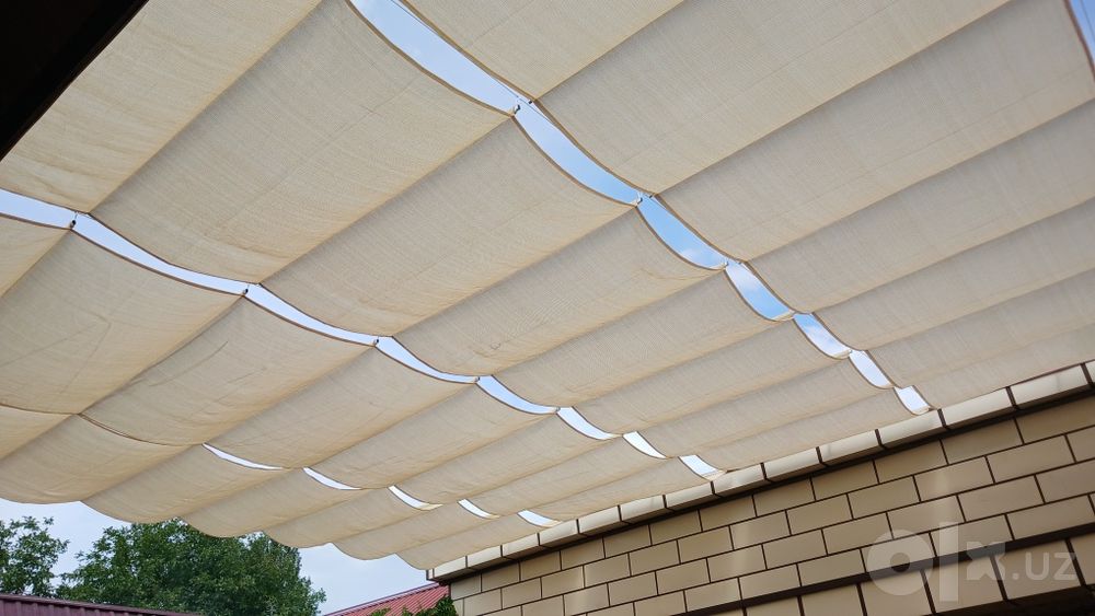 Baner tent prazirashni kapsula soya setka ustanovka qilamiz