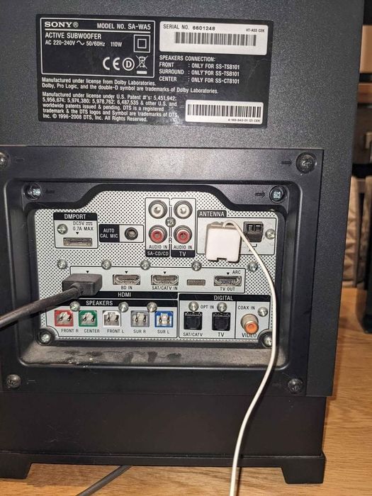 Sistem Sony Dav 5.1