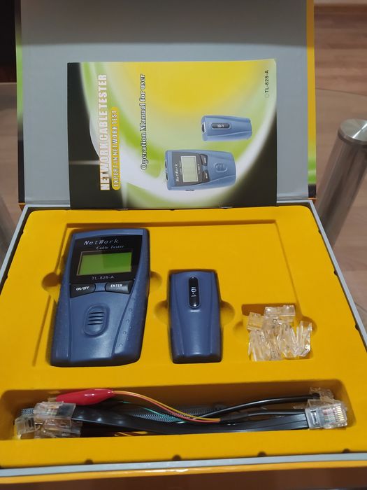 Тестер Кабеля «многофункциональный» RJ-45 (HT-C008) (TL-828A) (12-1009