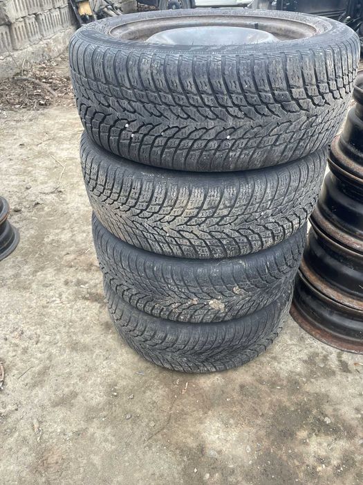 Jante otel cu cauciucuri iarna Opel Astra H 205 / 55 R16 DOT 16.19