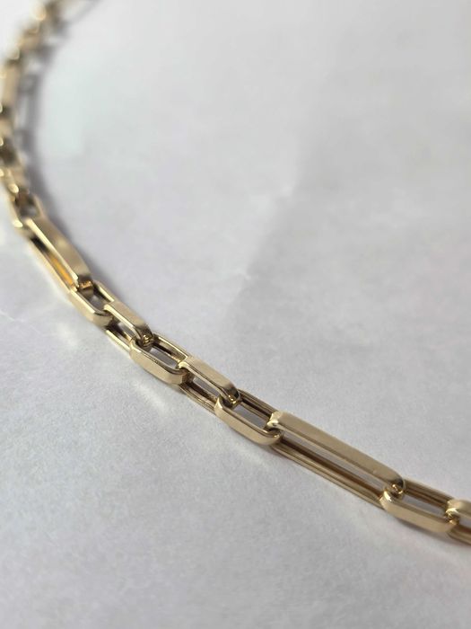 Lanț din Aur Galben 14K cu Design Modern