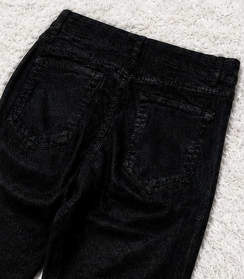 Rick Owens Waxed Jeans Negri – M