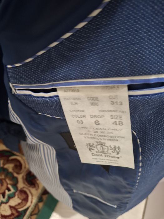 Костюм сатамын, ер адамның 48р