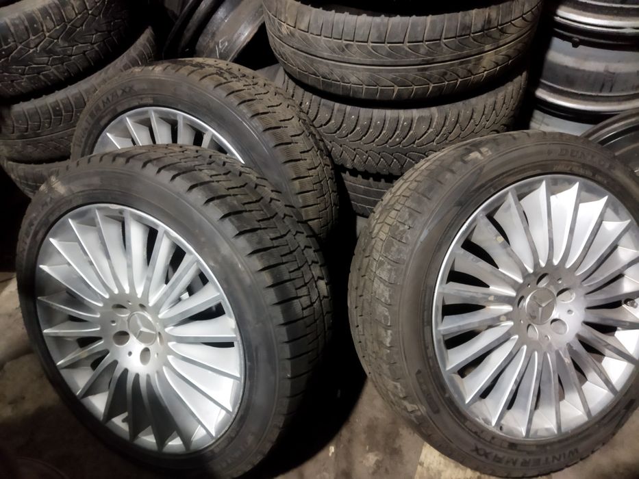 Диски с резиной на 19 Мерседес 222 оригинал