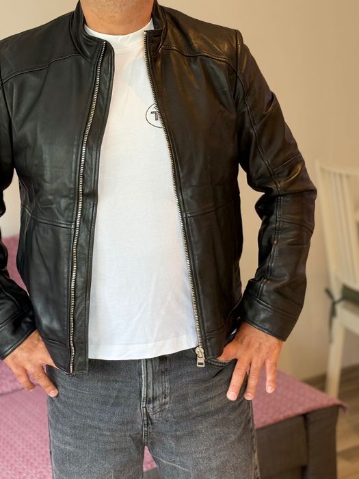 Geaca piele Hugo Boss