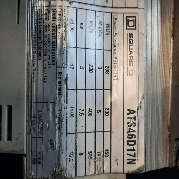 Telemecanique altistart 46