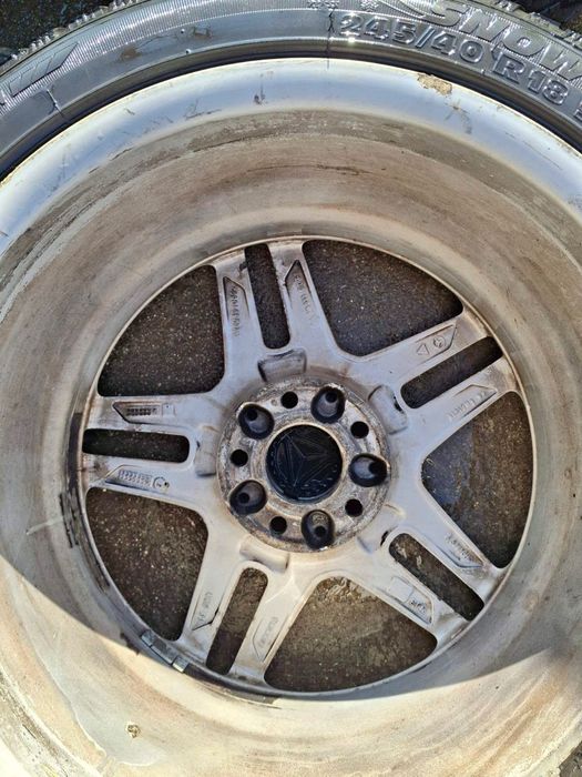 Джанти R18 с гуми R18 245/40 сръбски