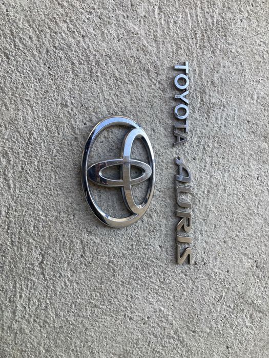 Емблема/емблеми за тойота аурис/toyota auris. 06-12г