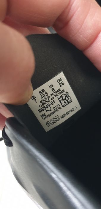 Puma KING Leather / 40.5/ 26см НОВО!  Ест. Кожа ОРИГИНАЛ! Бутонки