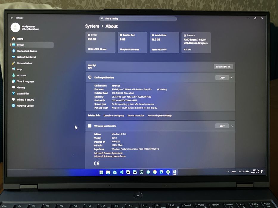 Lenovo Legion 5 pro rtx 3070