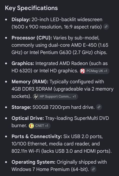 HP omni 120