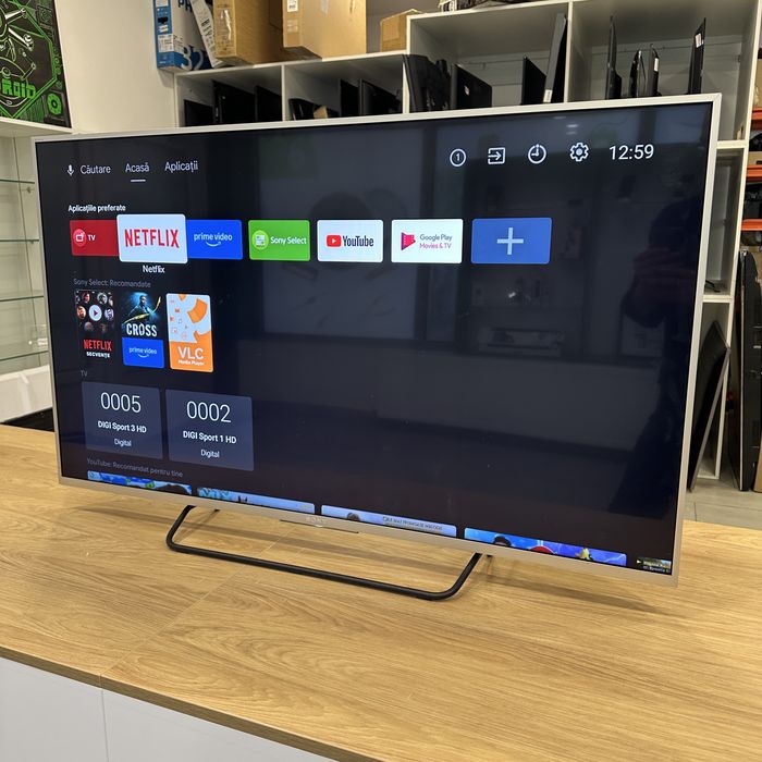 Televizor Smart Sony 4K HDR 124cm 49XE8077 \ GARANTIE \ iDROID