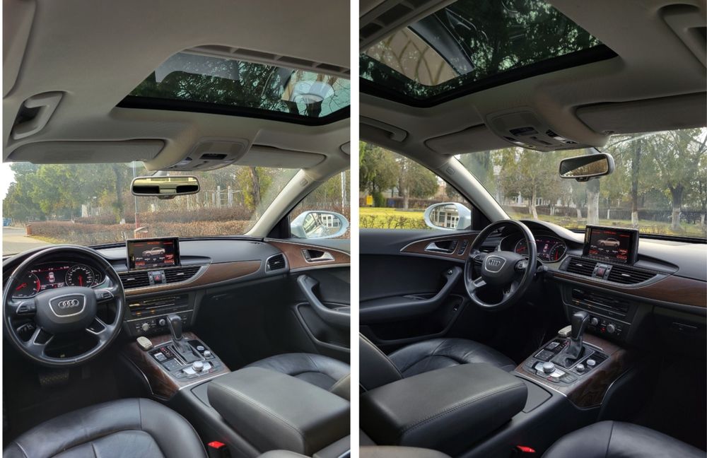 Audi A6 Facelift, 2 0 TDI, 107 000 km reali, Piele,Trapa, Distributie schimbata