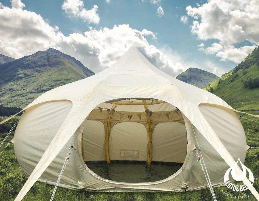 Cort glamping  Lotus Sky 12 mp Sky, lichidare stoc!