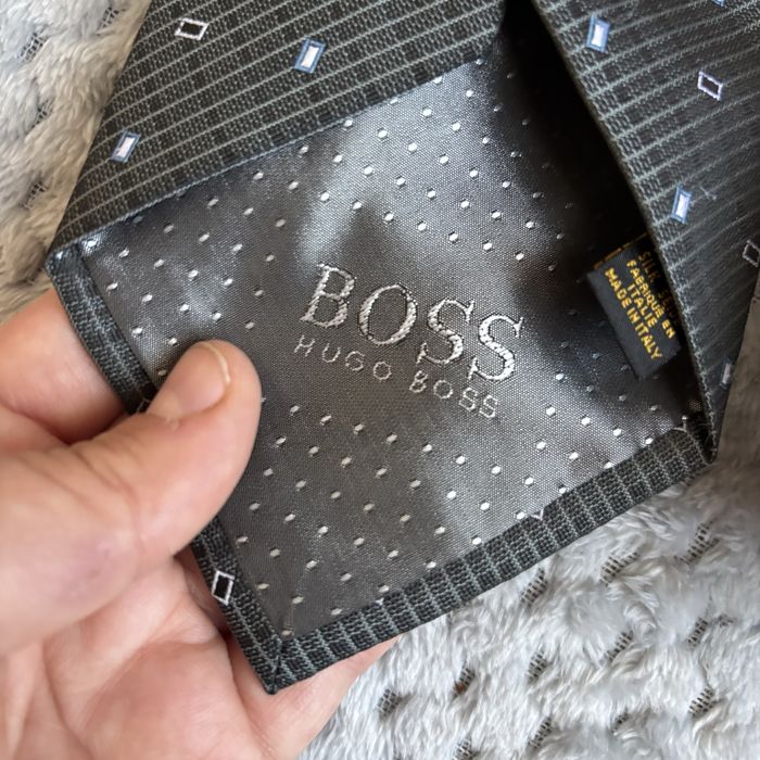 Cravata Hugo Boss matase naturala premium