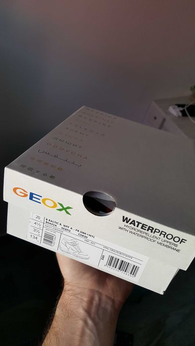 Ghete Geox Navy/Orange, mărimea 20