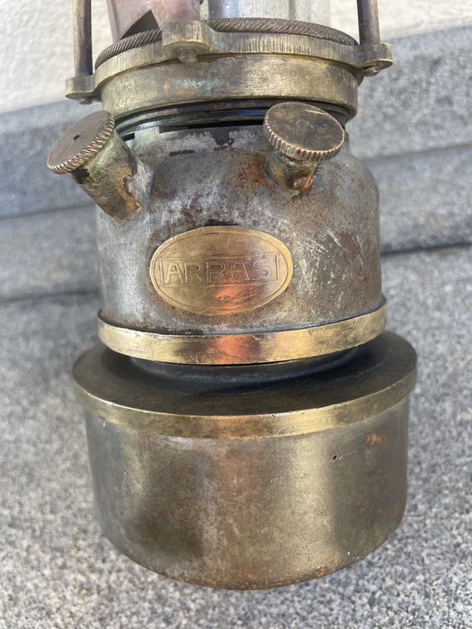 Lampa miner marca ARRAS combustibil carbid