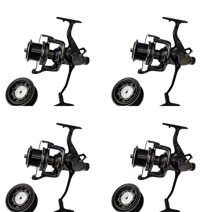 SET 4 Mulinete Diamant CF9000 10+1 Rulmenti cu BaitRunner