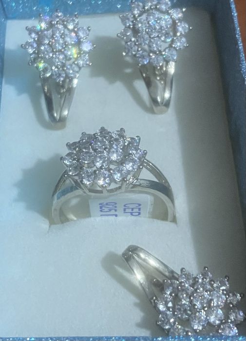 Комплект серебро 925