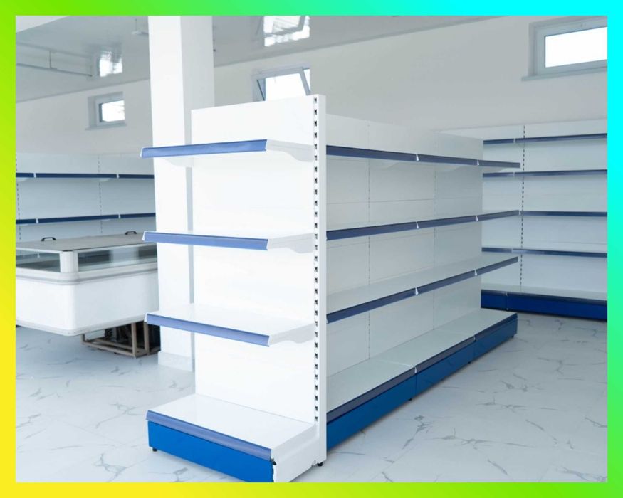 Стеллаж металлический сборный, полка стеллаж, полка металлическая pats