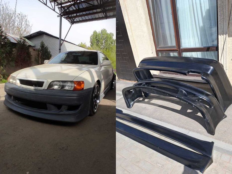 Chaser jzx 100, Чайзер. Vertex бампер порог Тюнинг обвес Тойота Toyota