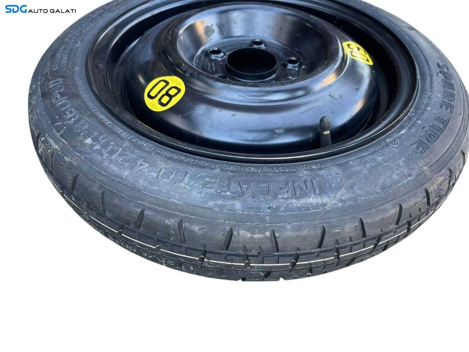Roata Rezerva Tabla Slim 5x114,3 T125 80D15 Kia Ceed 2006 - 2013 Cod 52910-1H900 [B4217]