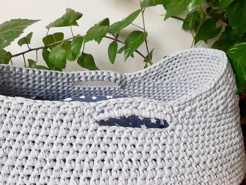 Плетено кошче/ кошница на Моисей