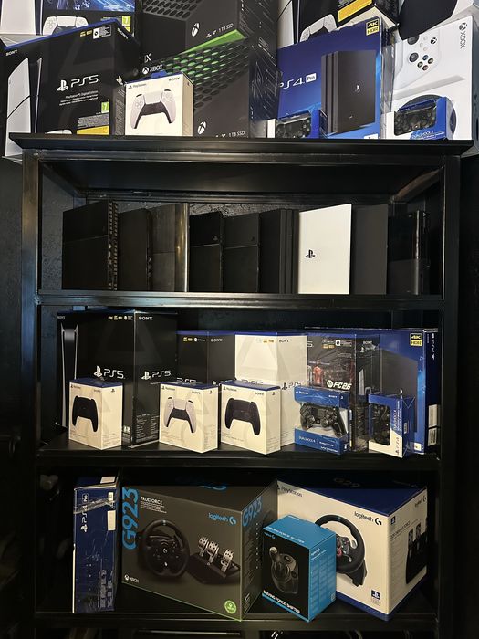 Playstation 3,4,5 у нас есть все вида PlayStation и Xbox!