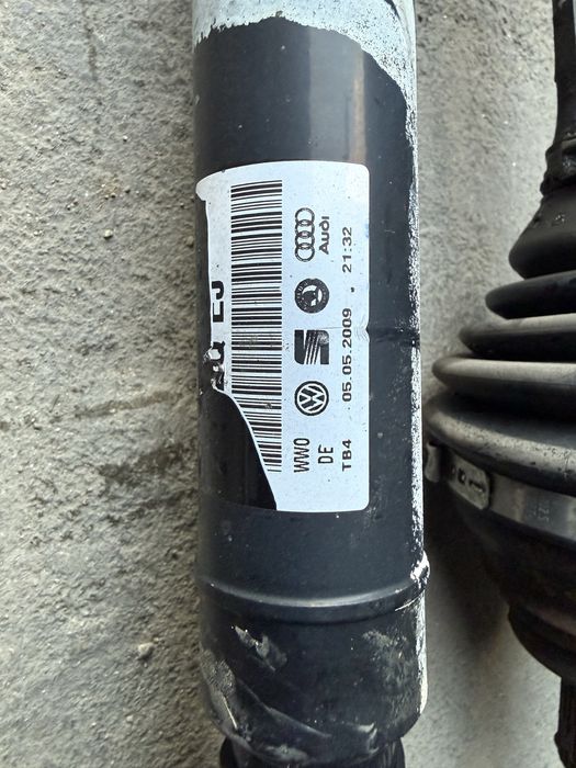 Предни полуоски за шкода