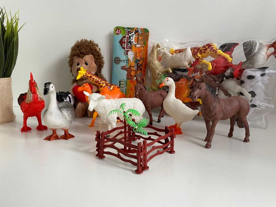 комплект домашних животных игрушки