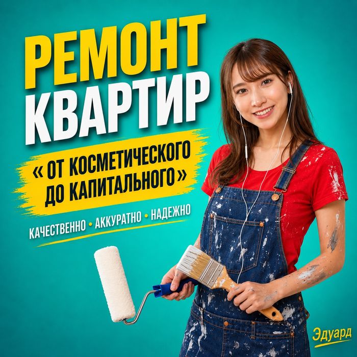 Ремонт квартир : От косметического до капитального