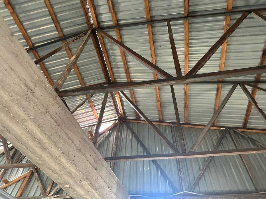 Металлическая двухскатная ферма, Уголок 50