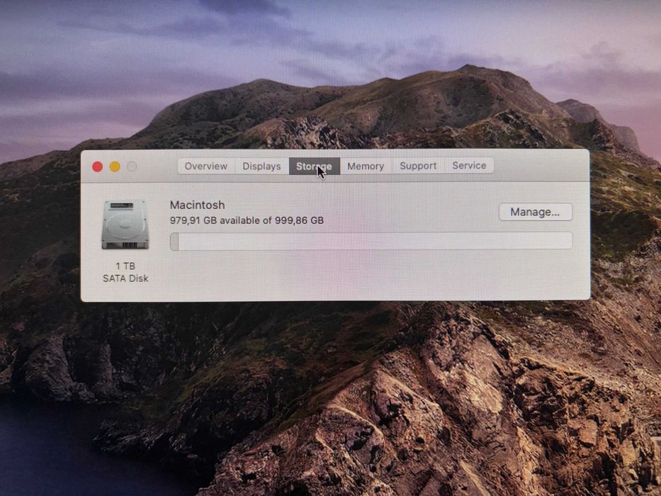Apple iMac A1418, Quad Core i5-7400, 21,5", i5, 8GB RAM, 1TB HDD