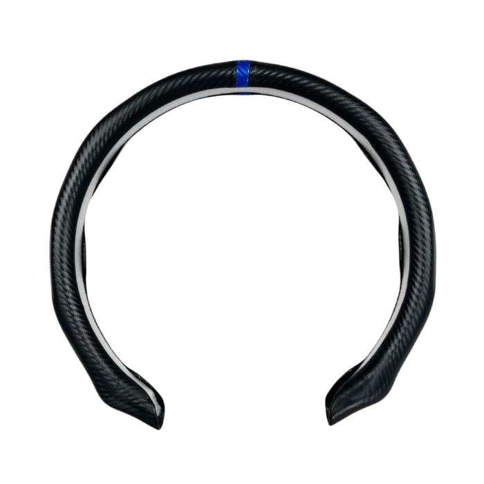 Протектор за волан, карбон, син или червен, калъф 1/2