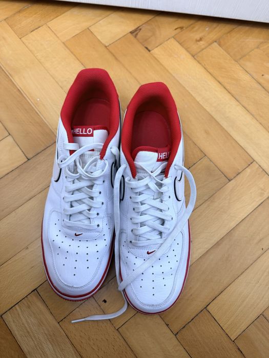 Nike air force 1 “hello”