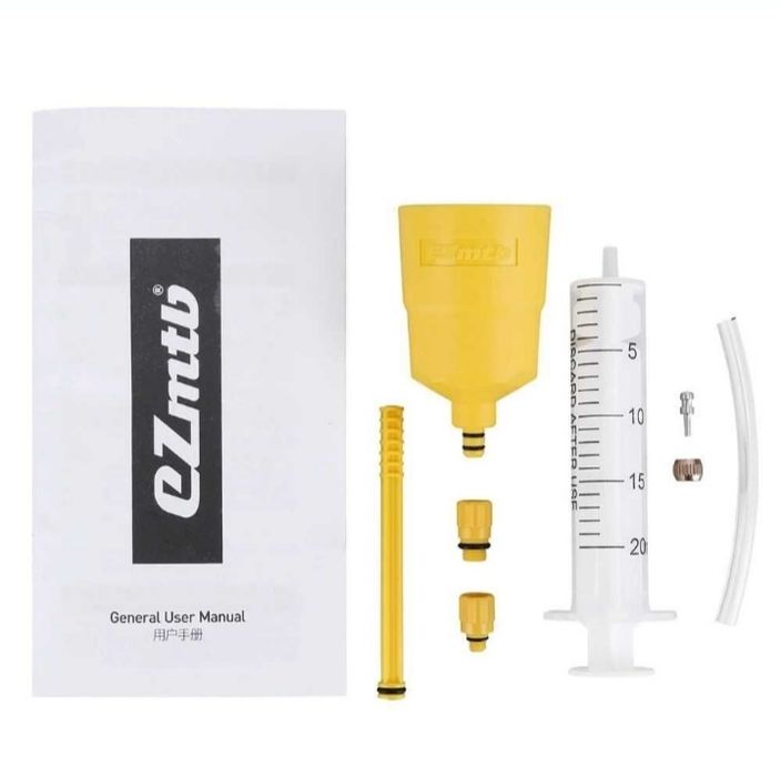 Set kit reparații schimb ulei frâne hidraulica bicicleta Shimano mtb