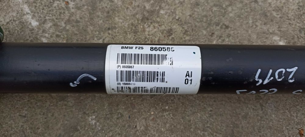Cardan fata BMW X3 F25, cardan fata X4 F26, 8605867, 9425909