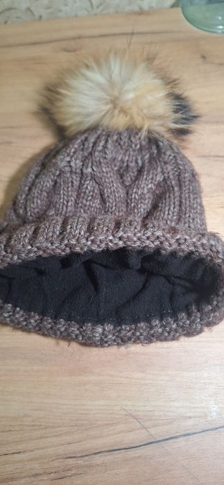 Шапка теплая женская